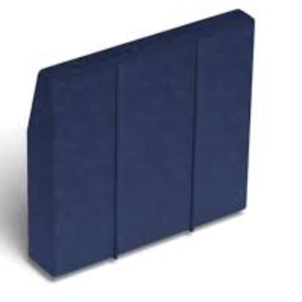 Lovesac Deep Angled Side Cover: Midnight Navy Corded Velvet